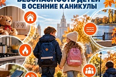 МЧС Москвы: Безопасность детей в осенние каникулы