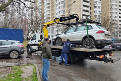 Работа управы района по выявлению брошенных разукомплектованных транспортных средств (БРТС) 26.11.2025